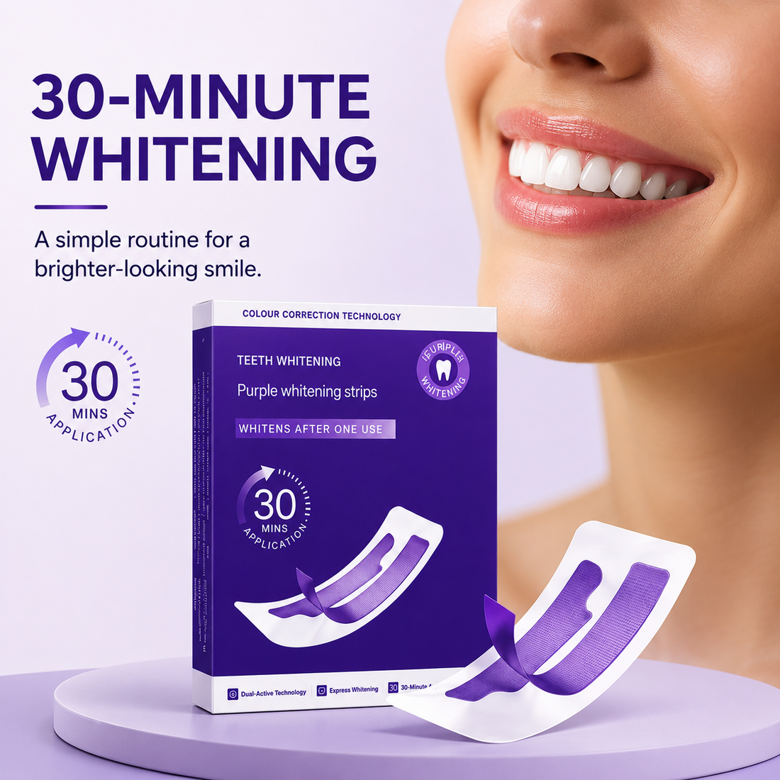 Pure Vale Teeth Whitening Strips
